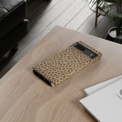 Leopard Print Tough Phone Case — Slim Protective Animal Pattern