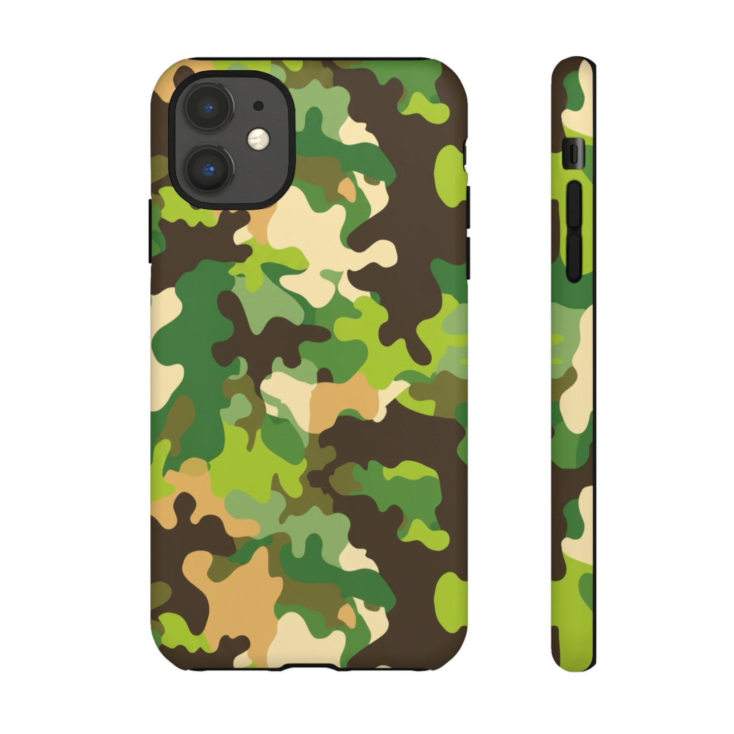 Camouflage Tough Phone Case — Military Camo Protective Cover