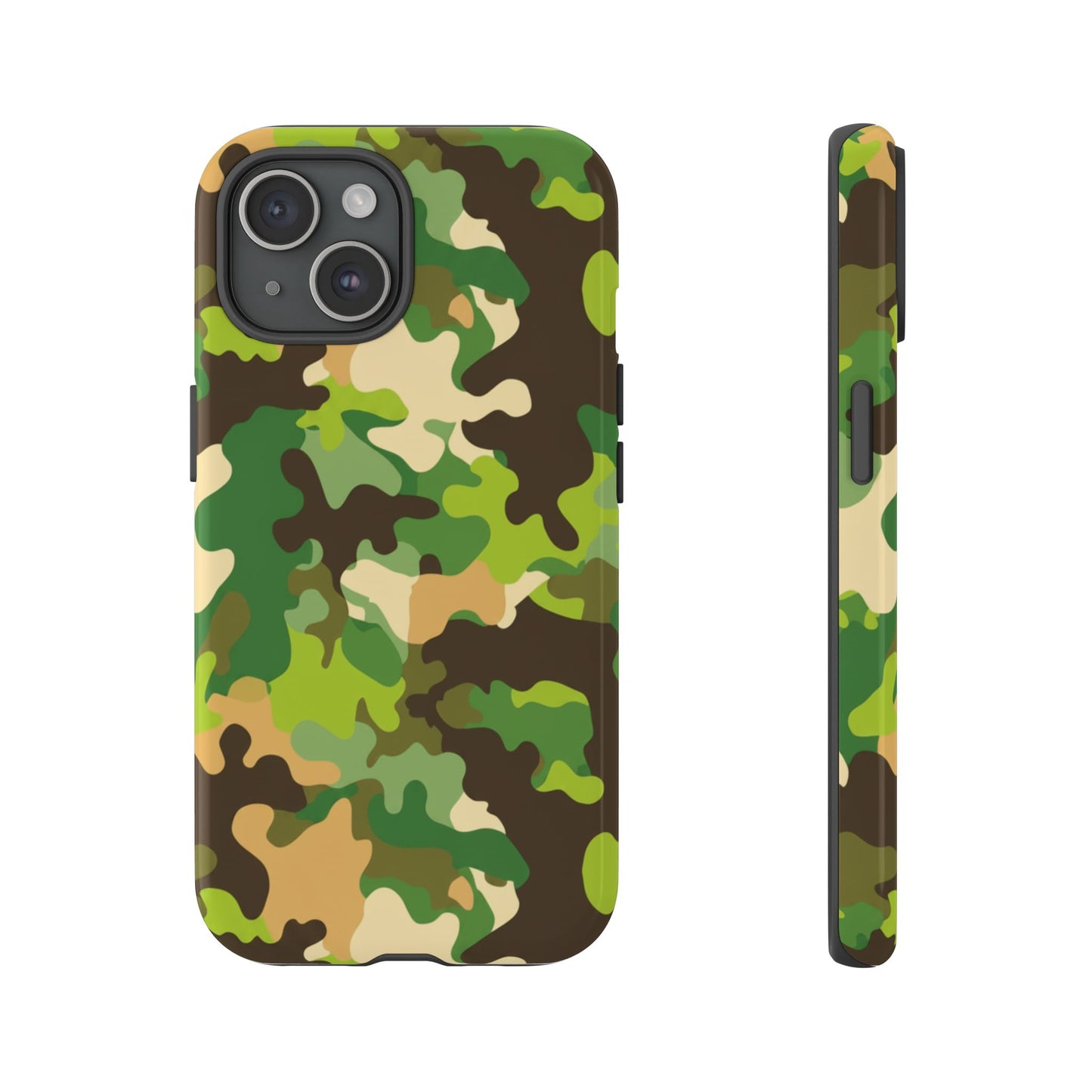 Camouflage Tough Phone Case — Military Camo Protective Cover