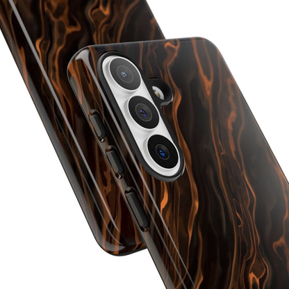 Copper Swirl Phone Case — Tough Protective iPhone Cover