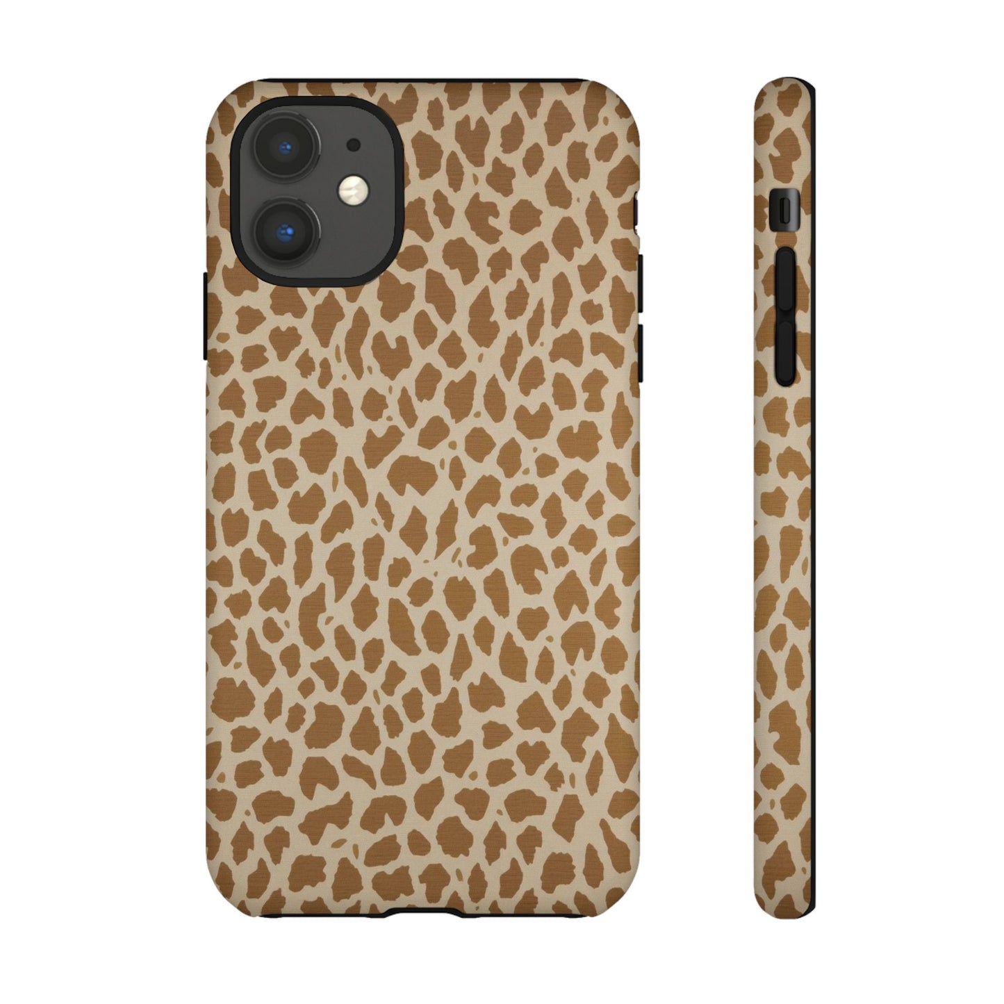 Leopard Print Tough Phone Case — Slim Protective Animal Pattern