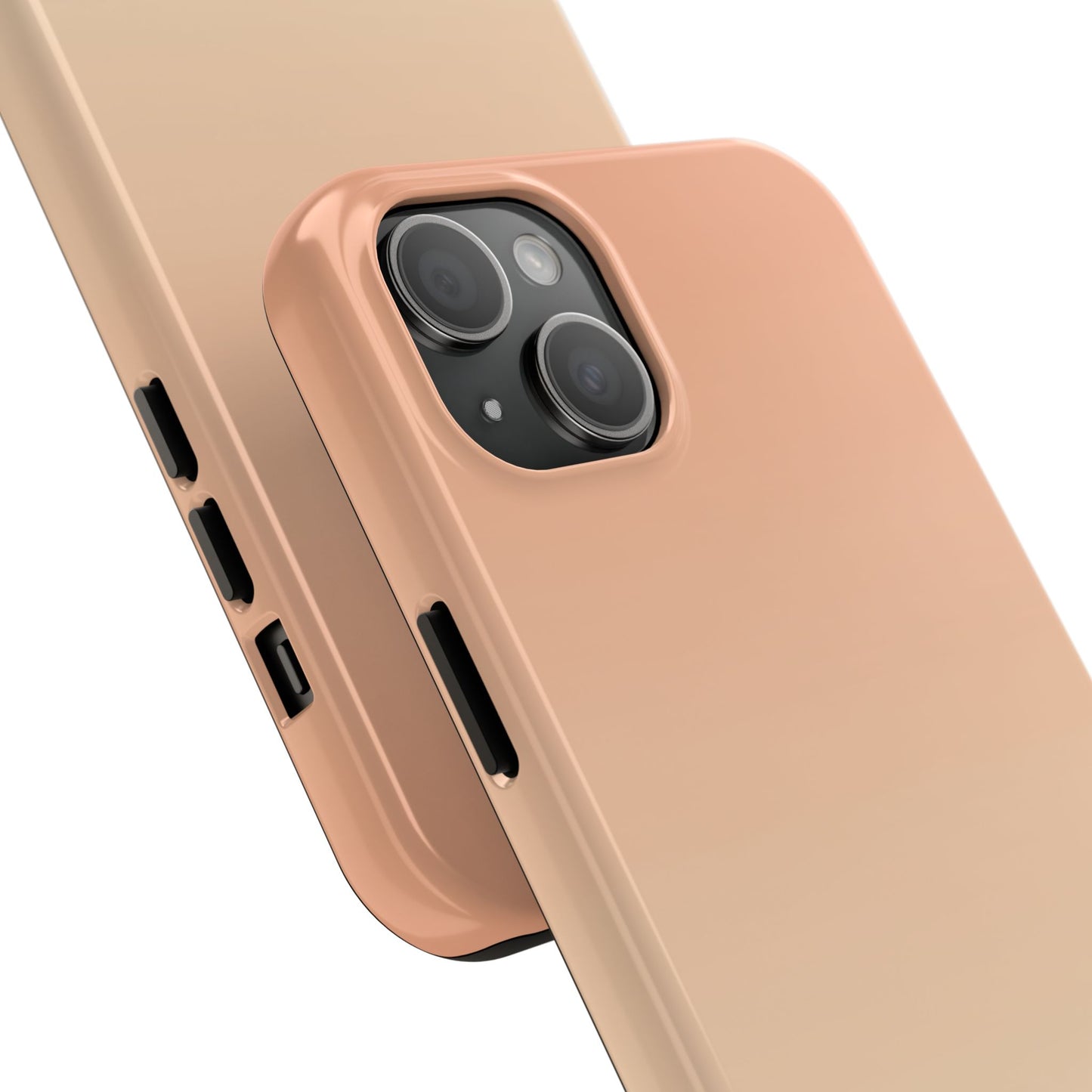 Gradient Tough Phone Case — Peach Ombre Protective Cover