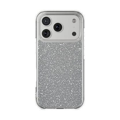 Clear Magnetic Impact Phone Case — Sparkle Glitter Protective Cover