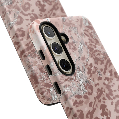 Tropical Monstera Phone Case — Colorful Leaf Protective Tough Case