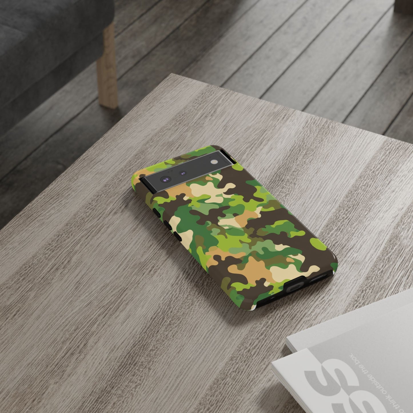 Camouflage Tough Phone Case — Military Camo Protective Cover