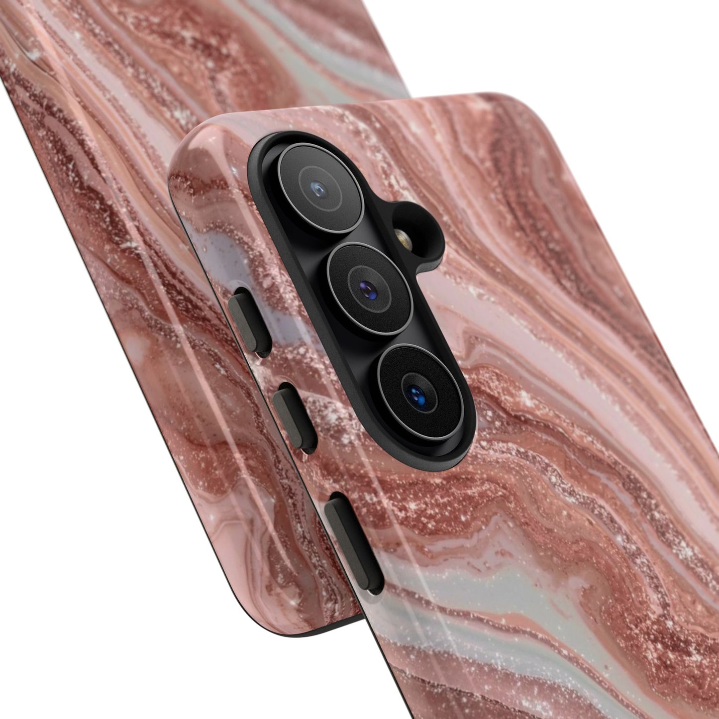 Rose Gold Marble Tough Phone Case