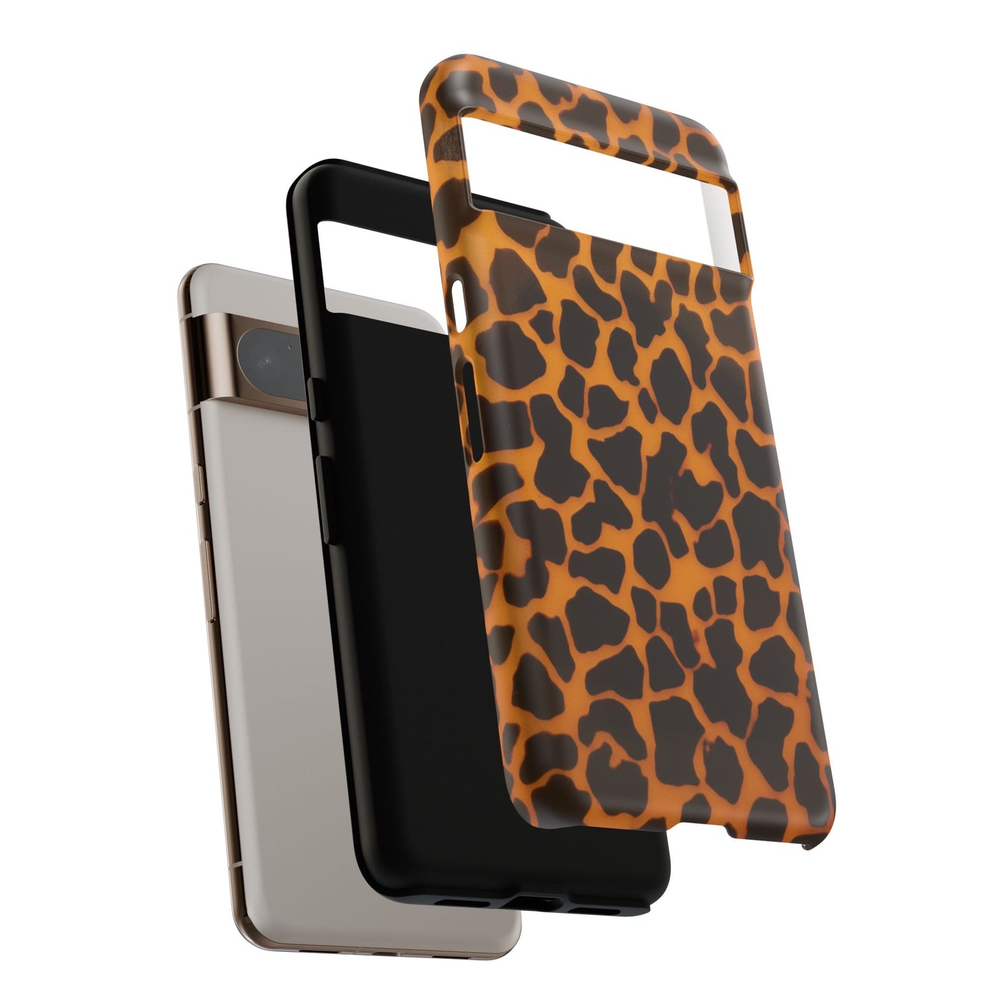 Leopard Print Tough Phone Case — Slim Protective iPhone Cover