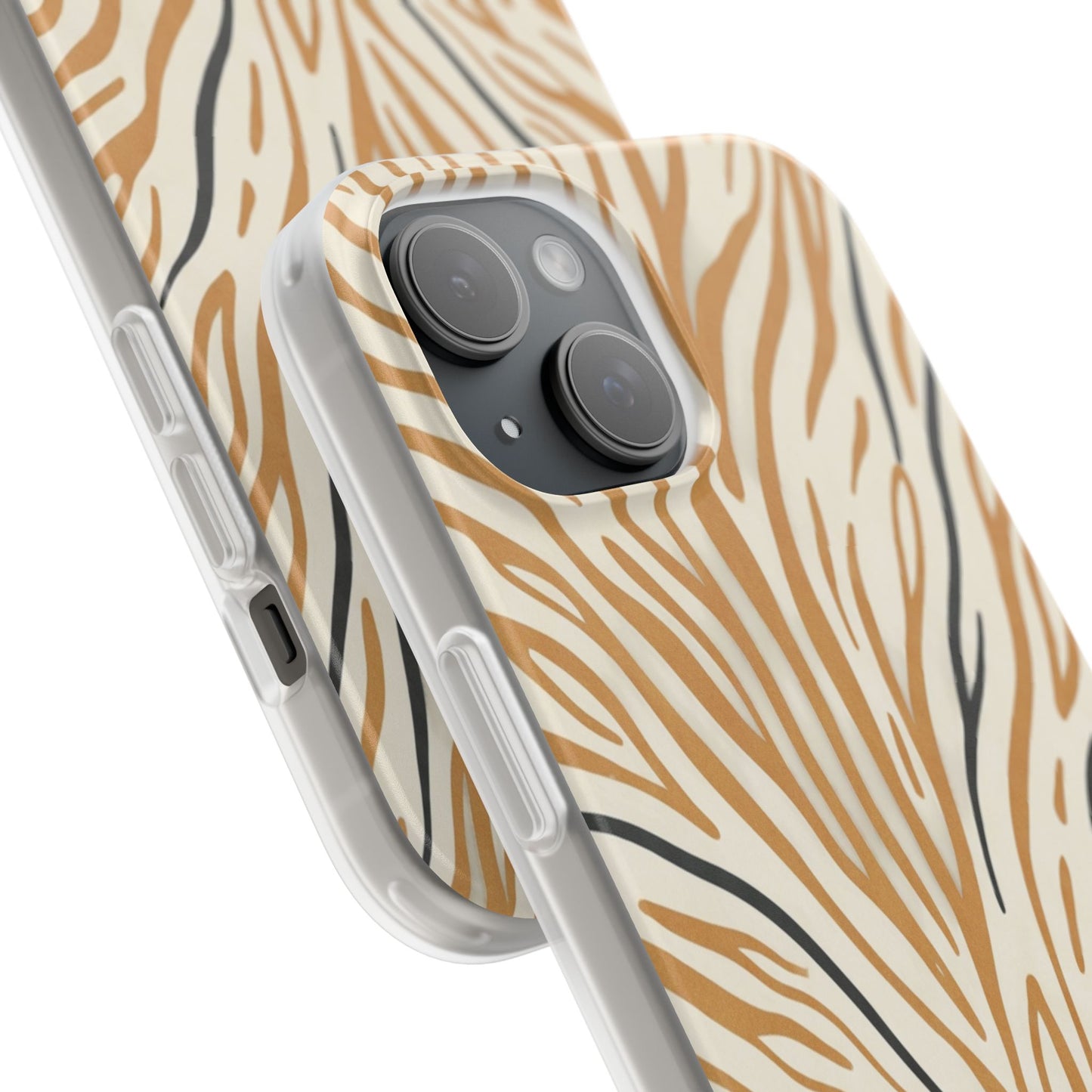Pink Leopard Print Phone Case – Slim Flexible Protective Cover