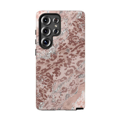 Tropical Monstera Phone Case — Colorful Leaf Protective Tough Case