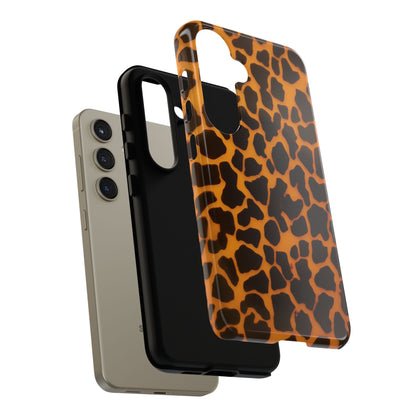 Leopard Print Tough Phone Case — Slim Protective iPhone Cover