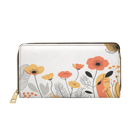 Women's Floral Wallet - Chic Summer Essentials