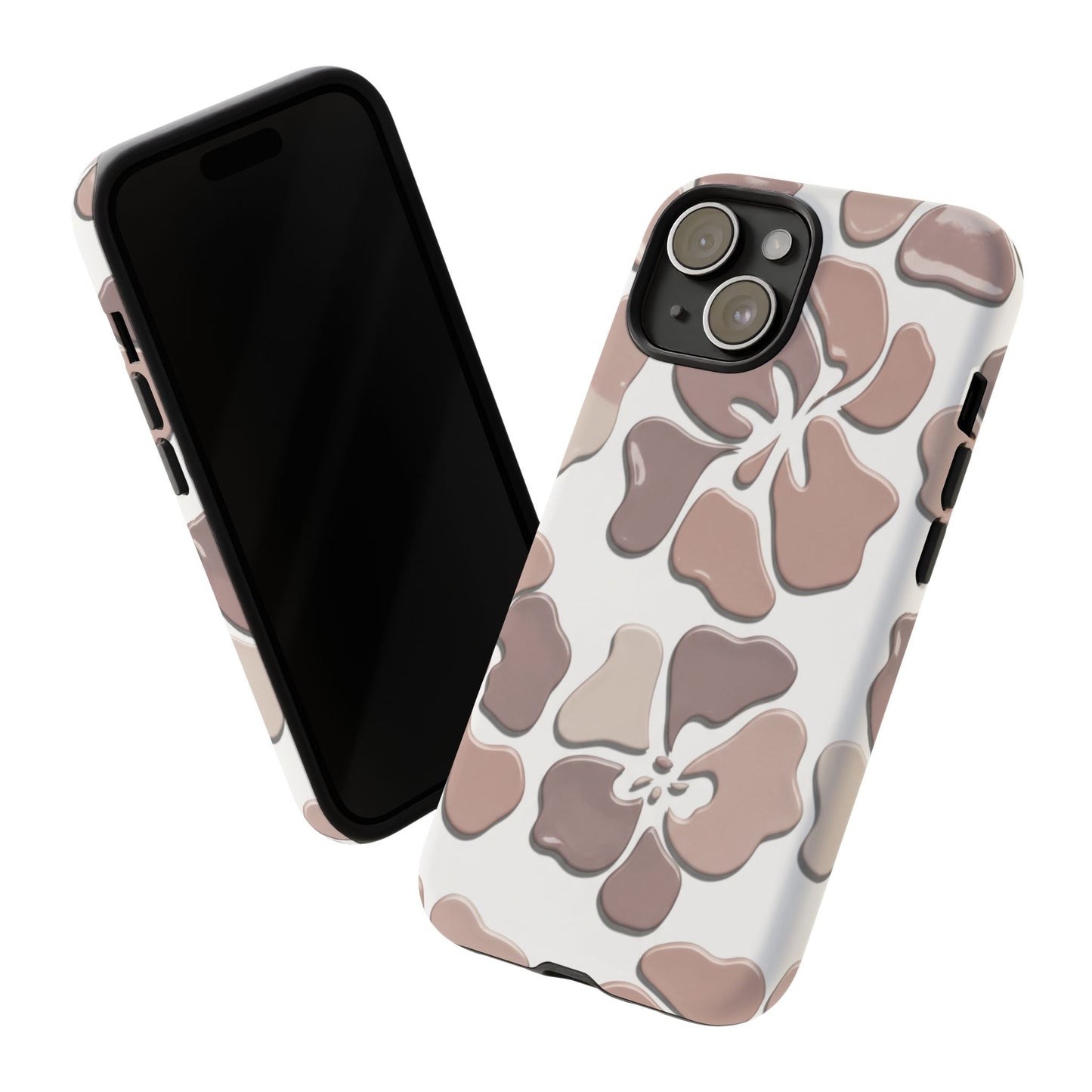 Tough Cases — Neutral Floral Tough Phone Case