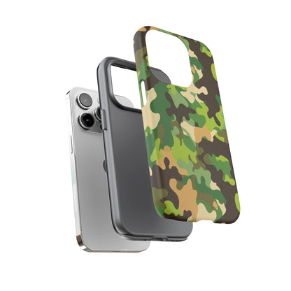 Camouflage Tough Phone Case — Military Camo Protective Cover