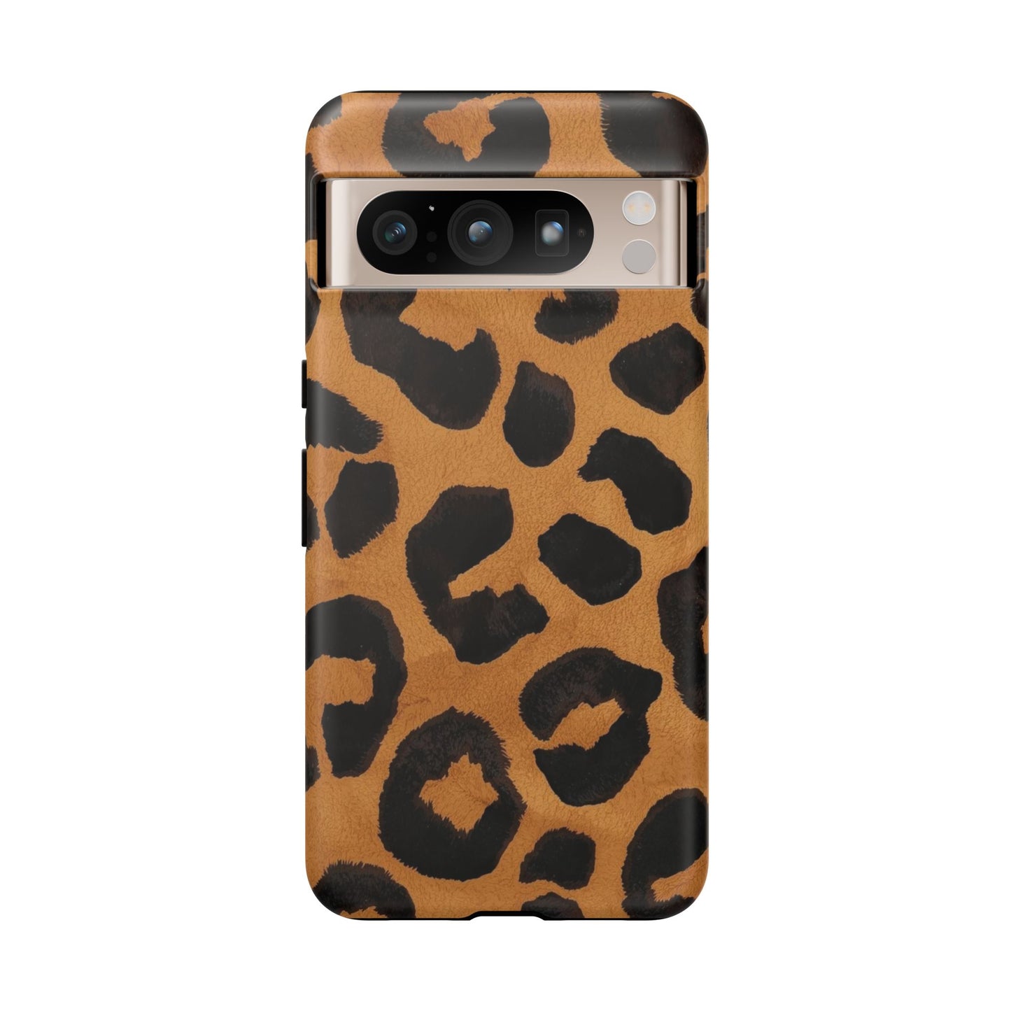 Leopard Print Tough Phone Case — Protective Animal Print iPhone Case