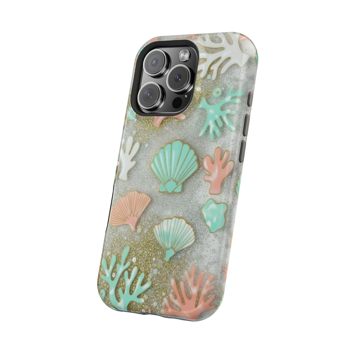 Seashell Coral Magnetic Impact Phone Case