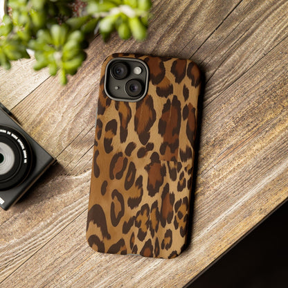 Leopard Print Tough Phone Case
