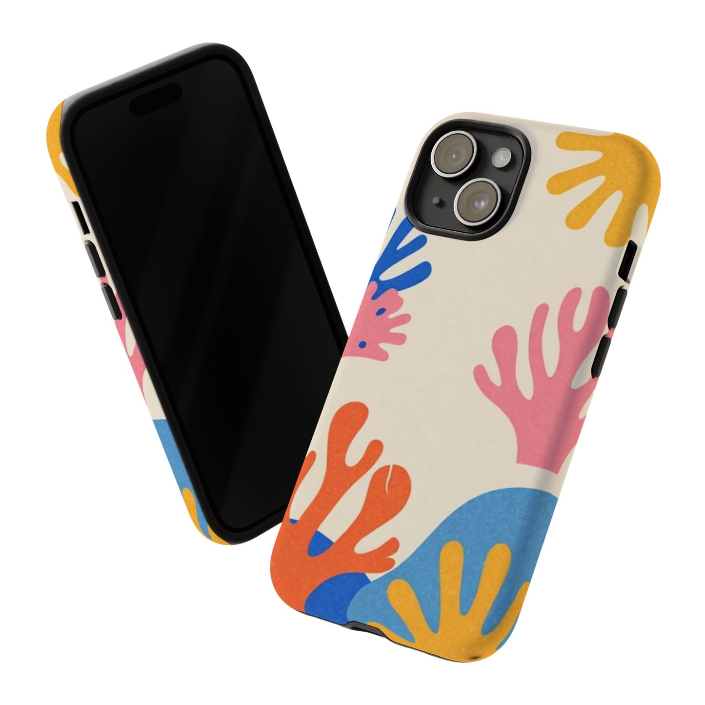 Tough Cases — Colorful Coral Pattern Phone Case