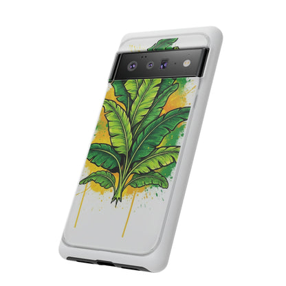Tropical Banana Leaf Phone Case — Vibrant Green Plant Protector
