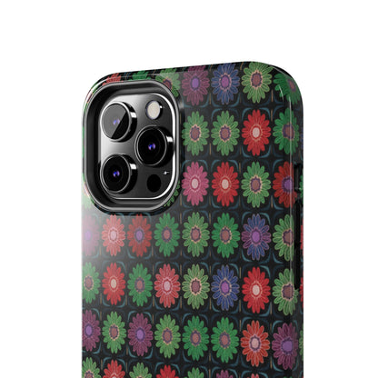 Copy of Floral Sunflower Tough Phone Case — Neutral Daisy Pattern Protective Cover
