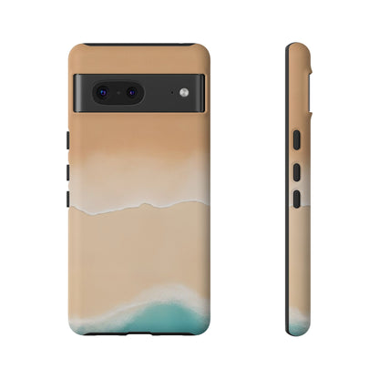 Ocean Shore Tough Phone Case — Beach Wave Protective Cover