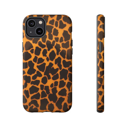Leopard Print Tough Phone Case — Slim Protective iPhone Cover