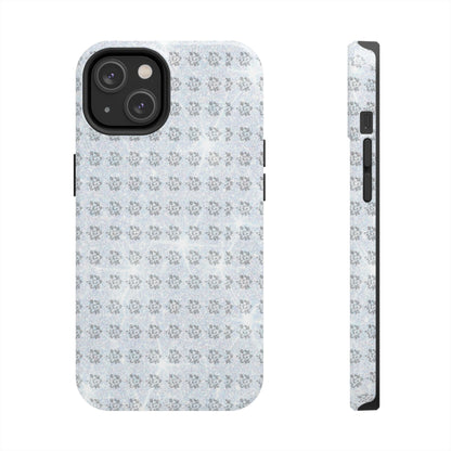 Tough Phone Case — Subtle floral Print Protective Cover