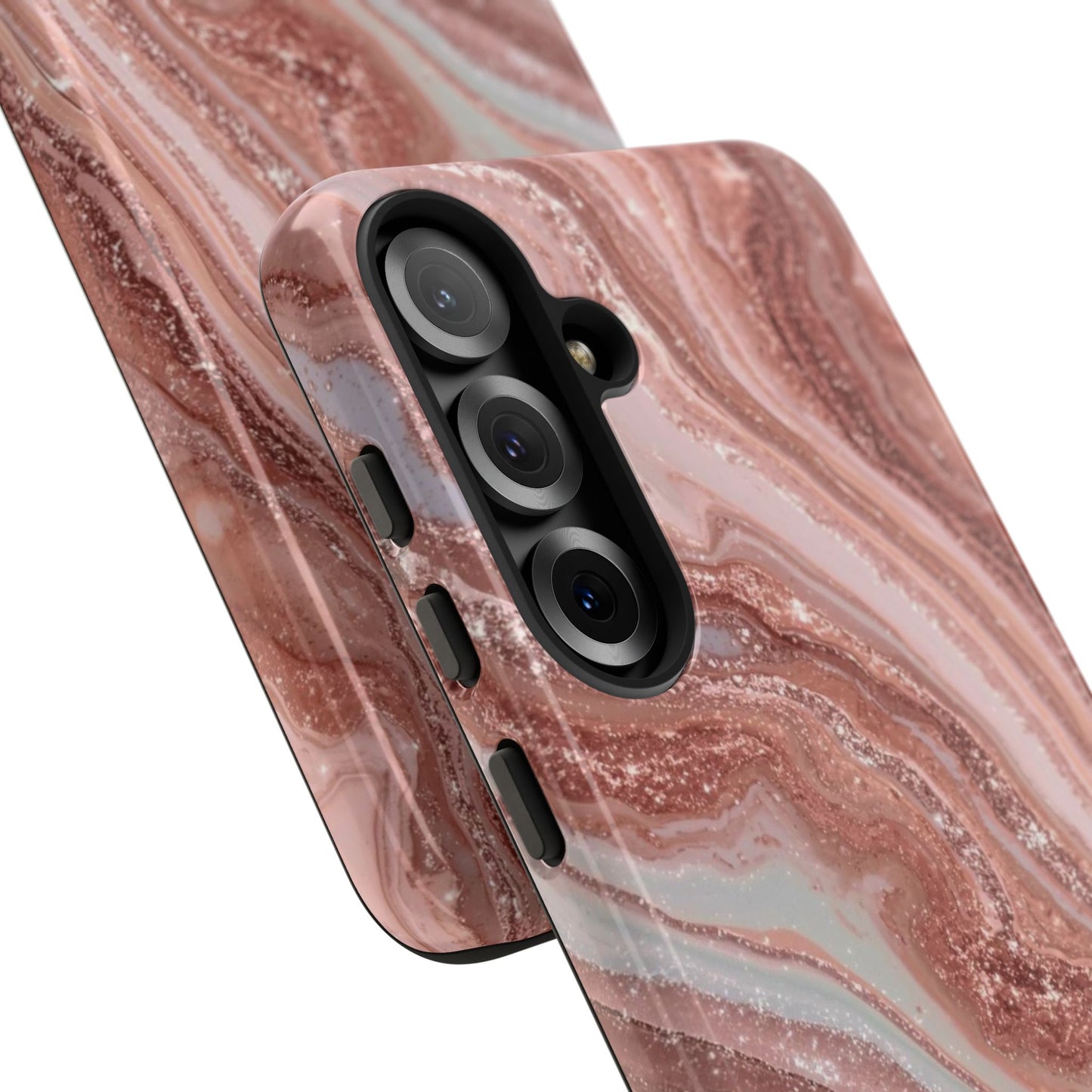 Rose Gold Marble Tough Phone Case