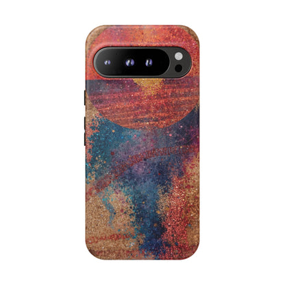 Retro Sunset Tough Phone Case