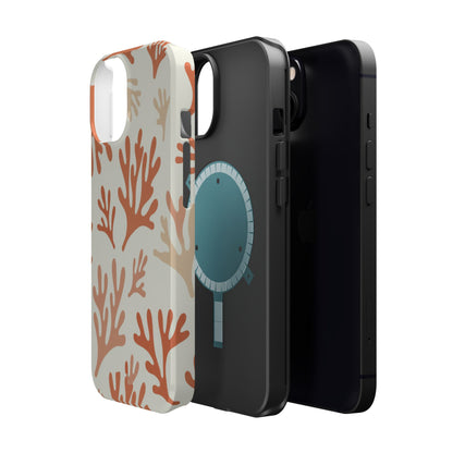 Coral Reef Magnetic Impact Phone Case — Protective MagSafe-Compatible Design