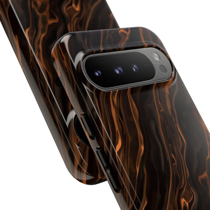Copper Swirl Phone Case — Tough Protective iPhone Cover