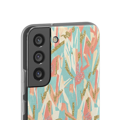 Pastel Abstract Floral Phone Case - Flexi Case