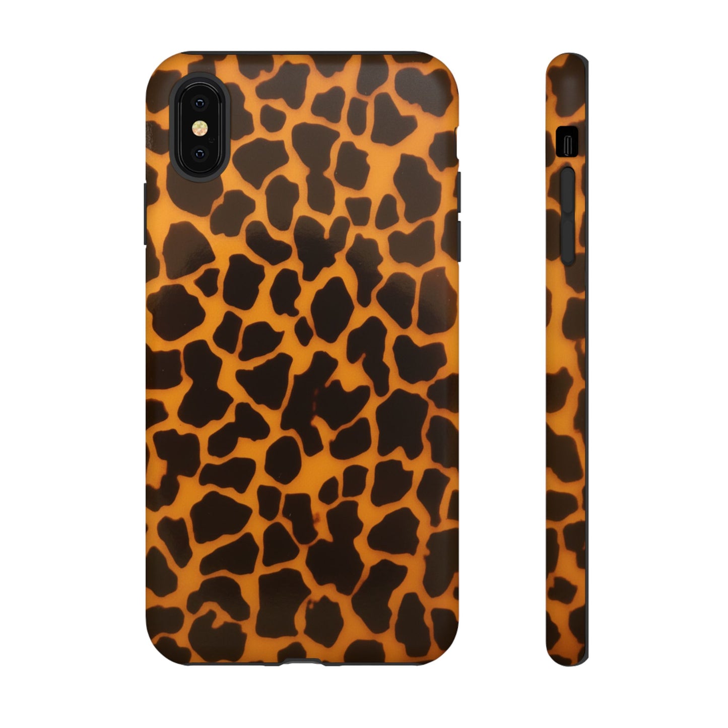 Leopard Print Tough Phone Case — Slim Protective iPhone Cover