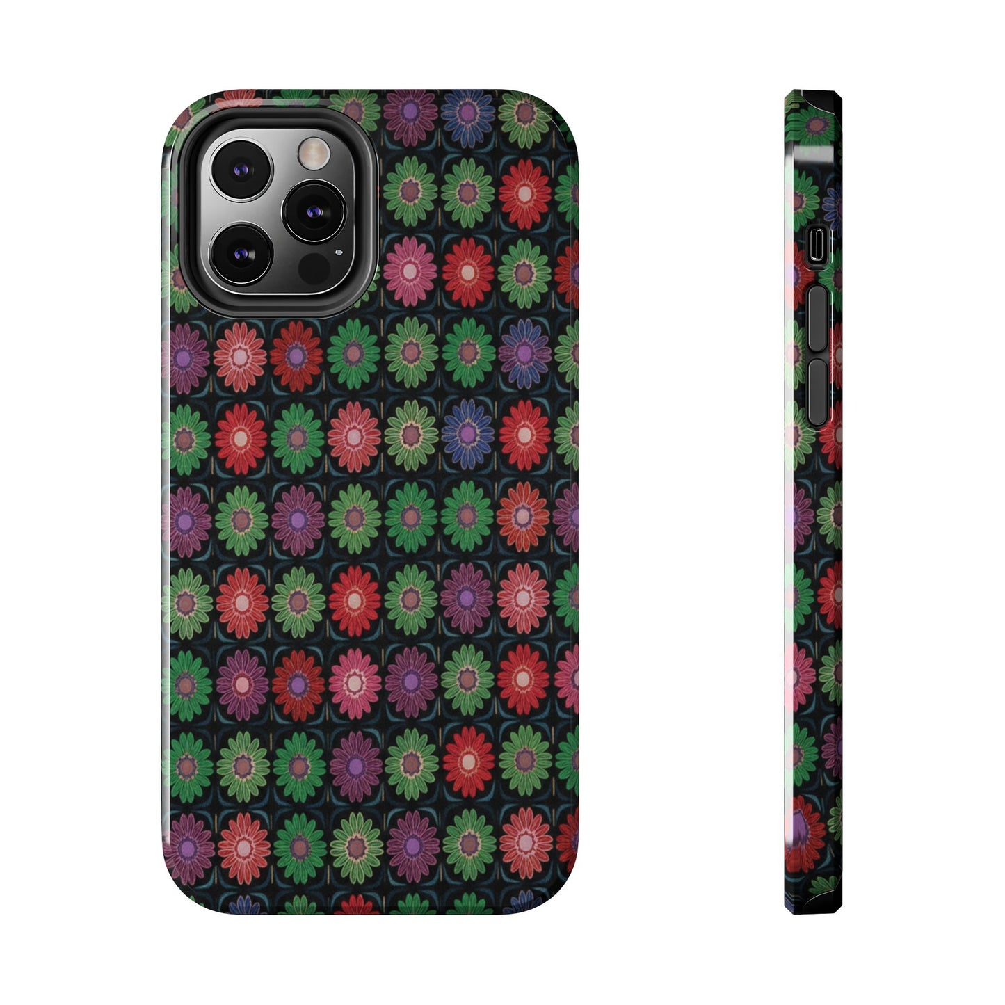 Copy of Floral Sunflower Tough Phone Case — Neutral Daisy Pattern Protective Cover
