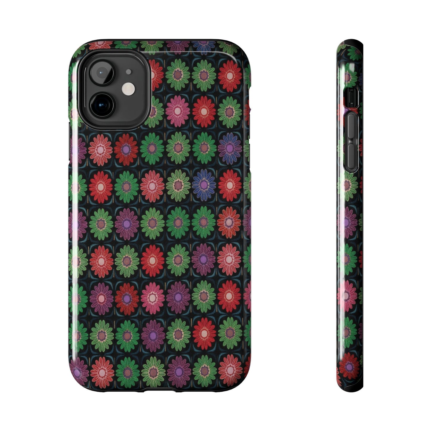 Copy of Floral Sunflower Tough Phone Case — Neutral Daisy Pattern Protective Cover