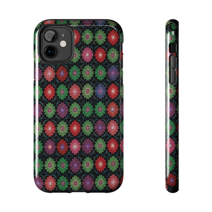 Copy of Floral Sunflower Tough Phone Case — Neutral Daisy Pattern Protective Cover