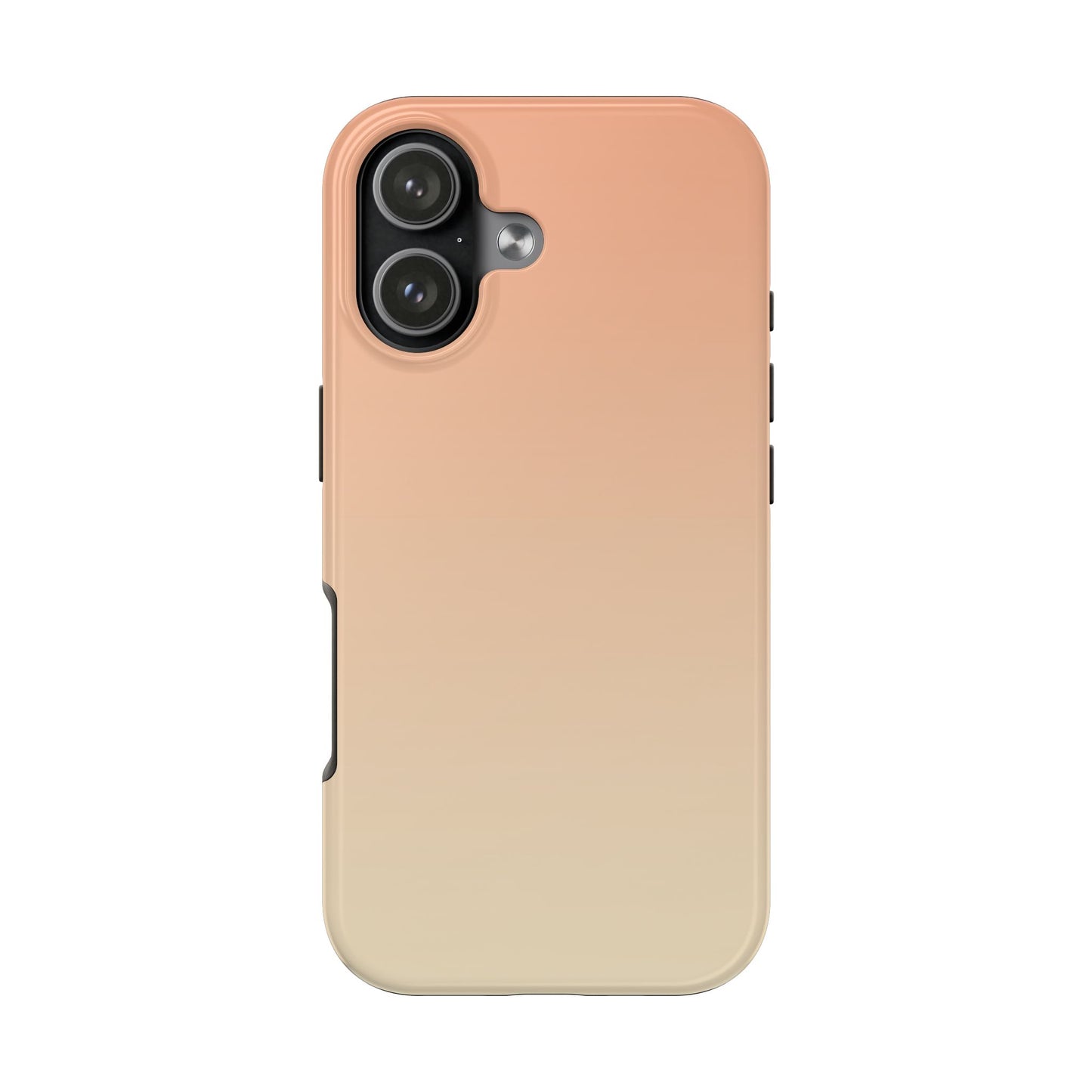 Gradient Tough Phone Case — Peach Ombre Protective Cover