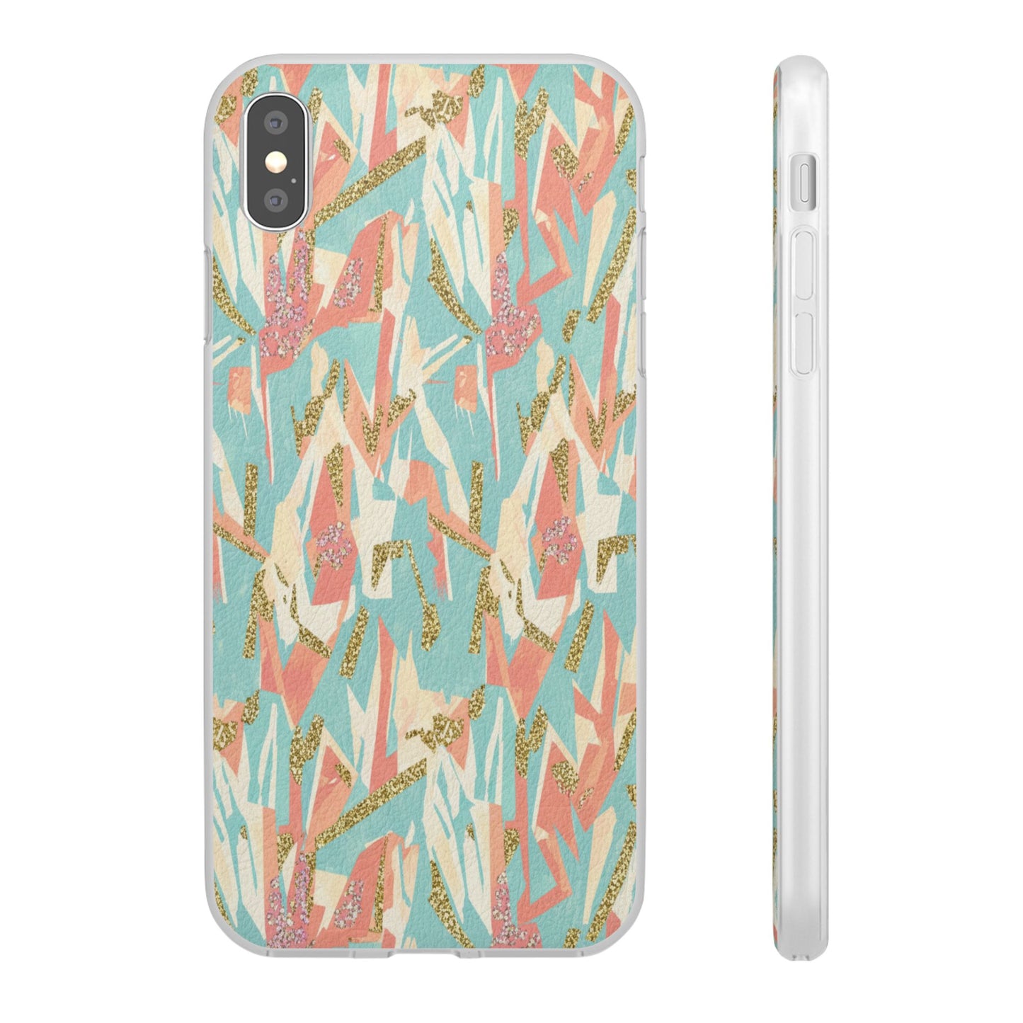 Pastel Abstract Floral Phone Case - Flexi Case