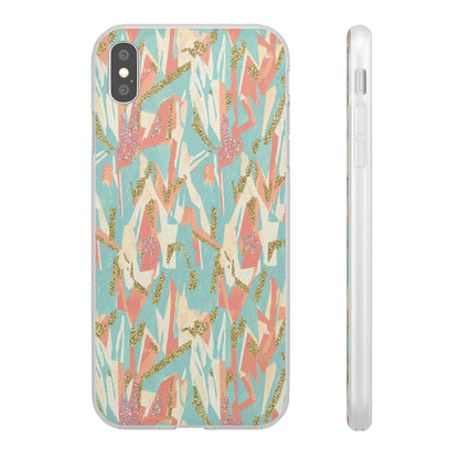 Pastel Abstract Floral Phone Case - Flexi Case