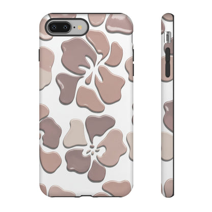Tough Cases — Neutral Floral Tough Phone Case
