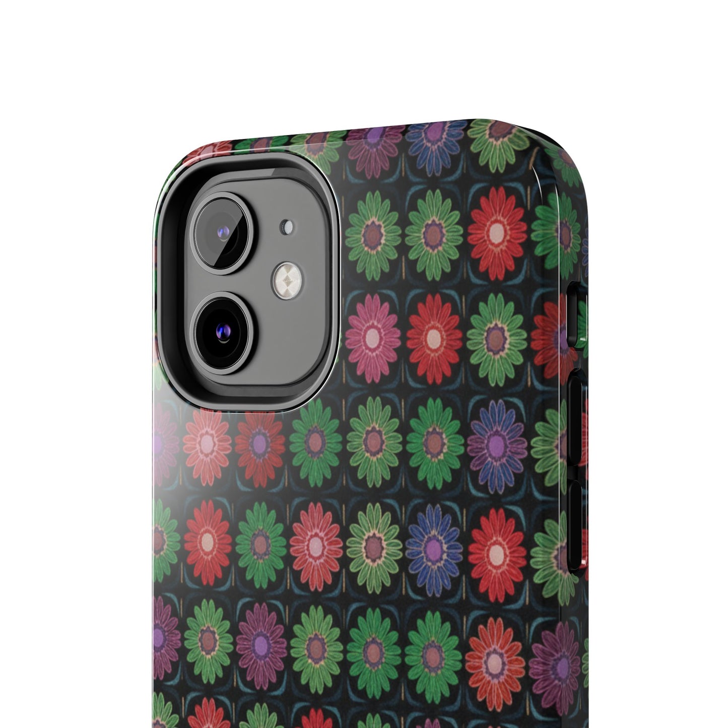 Copy of Floral Sunflower Tough Phone Case — Neutral Daisy Pattern Protective Cover