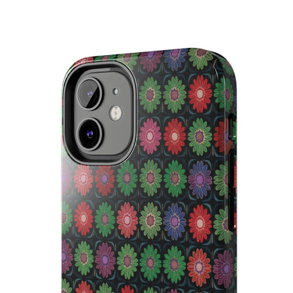 Copy of Floral Sunflower Tough Phone Case — Neutral Daisy Pattern Protective Cover