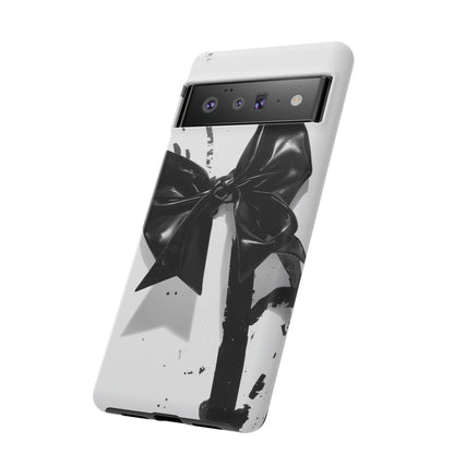 Phone Case — Black Bow Graphic Protective Cover