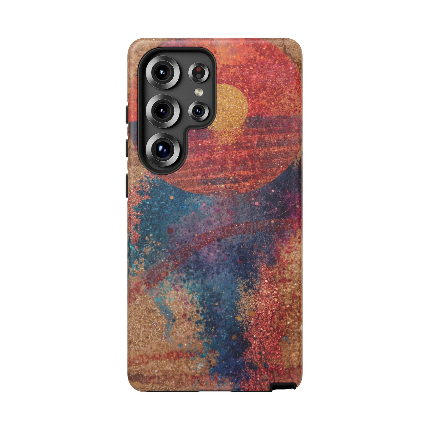Retro Sunset Tough Phone Case