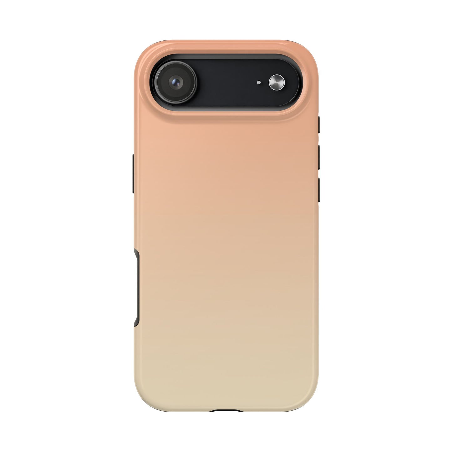 Gradient Tough Phone Case — Peach Ombre Protective Cover