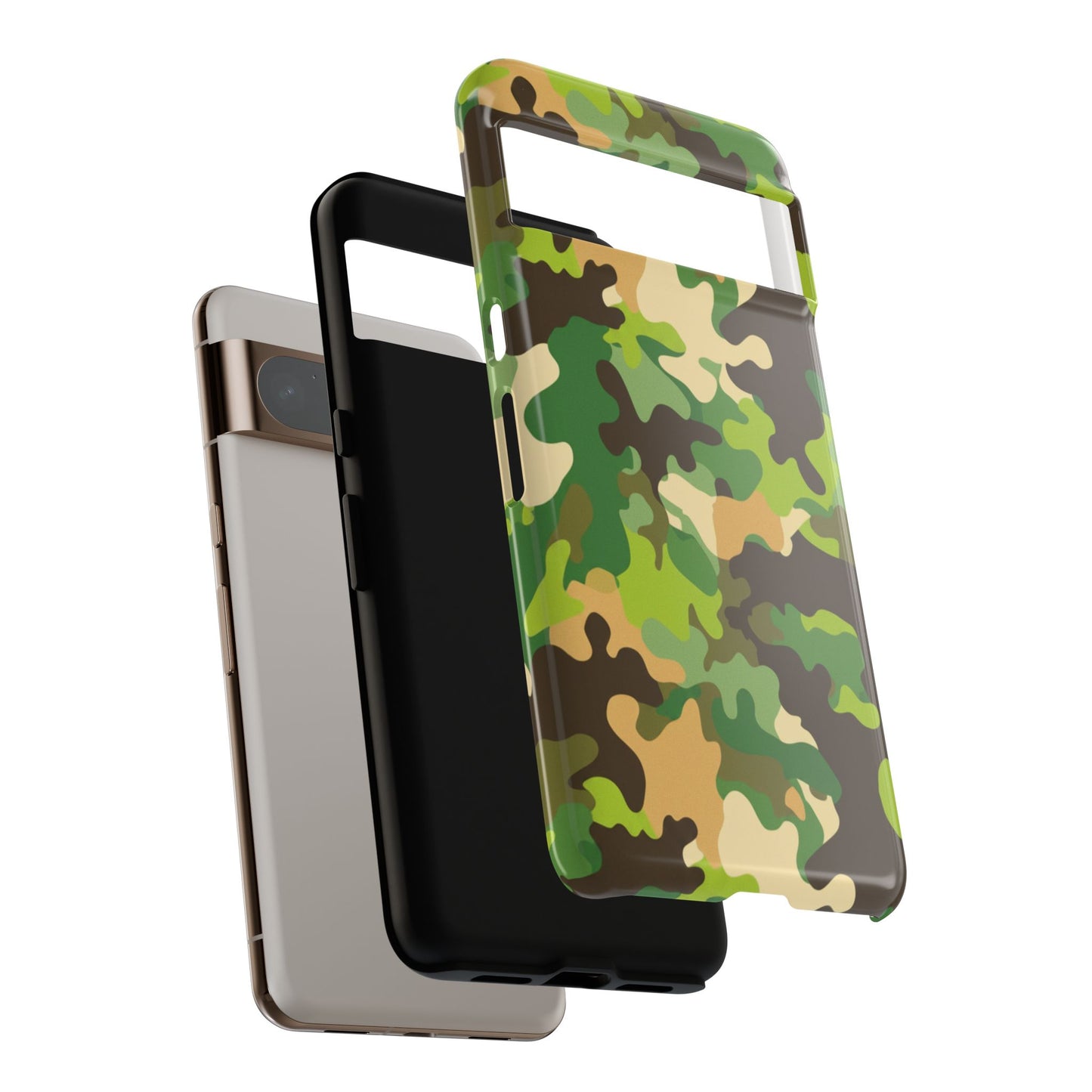 Camouflage Tough Phone Case — Military Camo Protective Cover