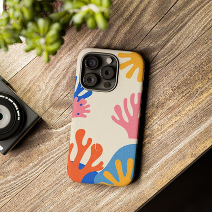 Tough Cases — Colorful Coral Pattern Phone Case