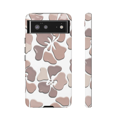 Tough Cases — Neutral Floral Tough Phone Case