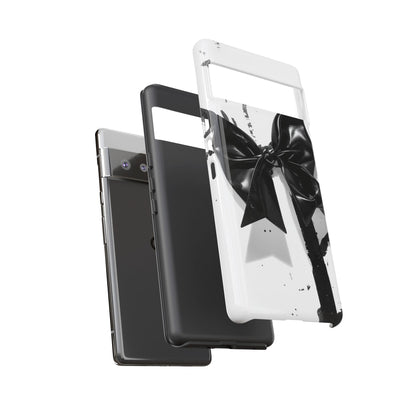 Phone Case — Black Bow Graphic Protective Cover