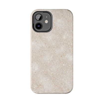 Marble Texture Tough Phone Case — Sandstone Protective Phone Cover