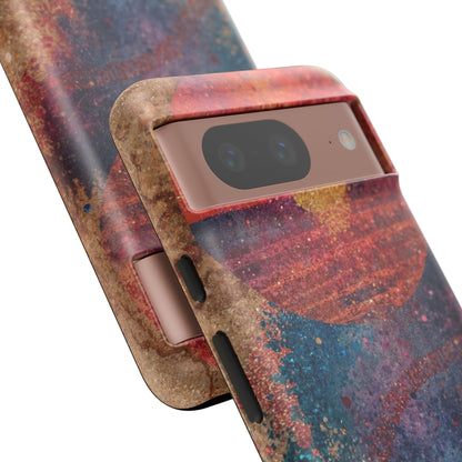 Retro Sunset Tough Phone Case